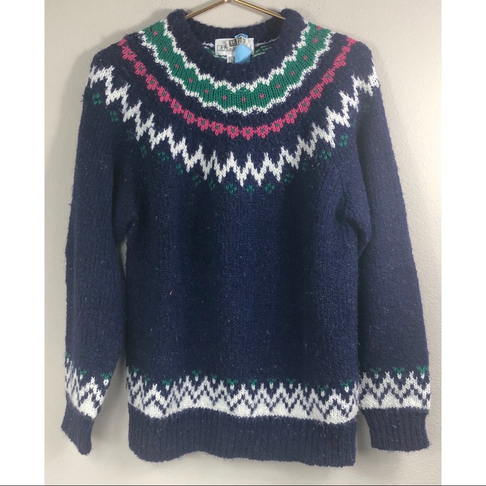 Persuasion Vintage fair Isle Sweater